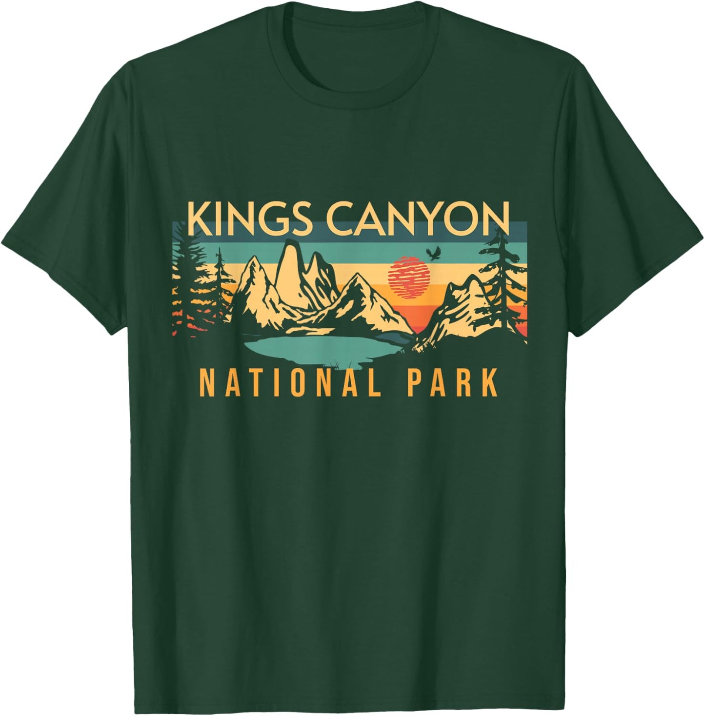 Kings Canyon National Park T-Shirt - T-Shirt | Forest