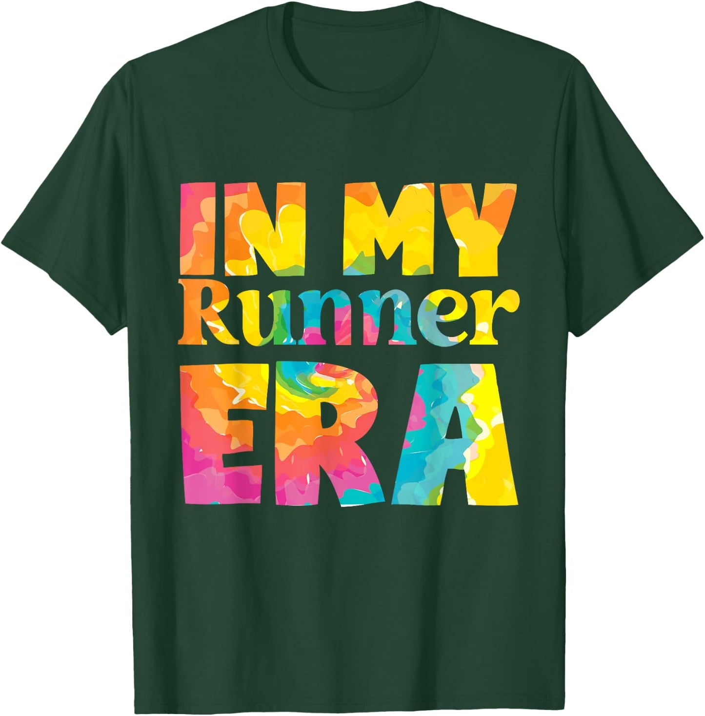 In My Runner Era T-Shirt - T-Shirt | Forest