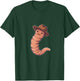 Earthworm Cowboy Hat Worm Lover Farmer Western T-Shirt - T-Shirt | Forest