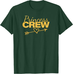 Princess Crew Group Family Reunion Girls Squad Women T-Shirt - T-Shirt | Forest