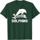 I Swim With Dolphins - Funny Dolphin Lover T-Shirt - T-Shirt | Forest
