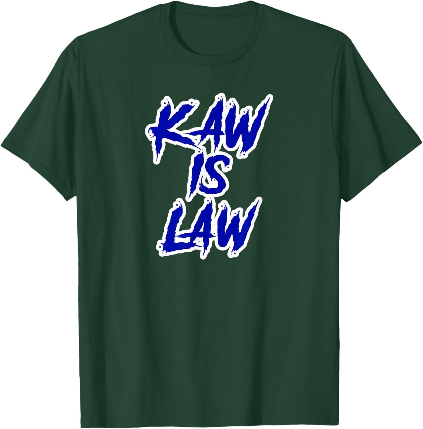 KaKaw is Law Battlehawks St. Louis Football Tailgate T-Shirt - T-Shirt | Forest