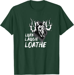 Wendigo Lurk Laugh Loathe T-Shirt - T-Shirt | Forest