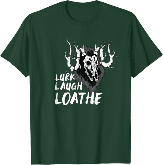 Wendigo Lurk Laugh Loathe T-Shirt - T-Shirt | Forest
