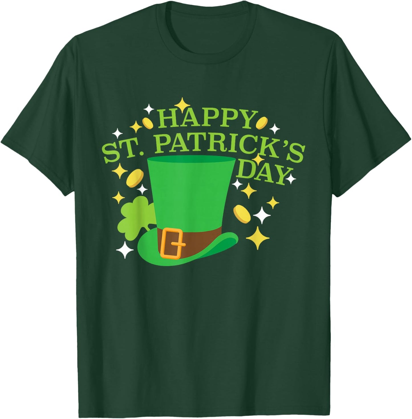 Leprechaun's Choice Happy St. Patrick's Day Paddy's Gear Fun T-Shirt - T-Shirt | Forest