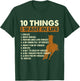 10 Things I Want In Life - Horse Lover Horseman Equestrian T-Shirt - T-Shirt | Forest
