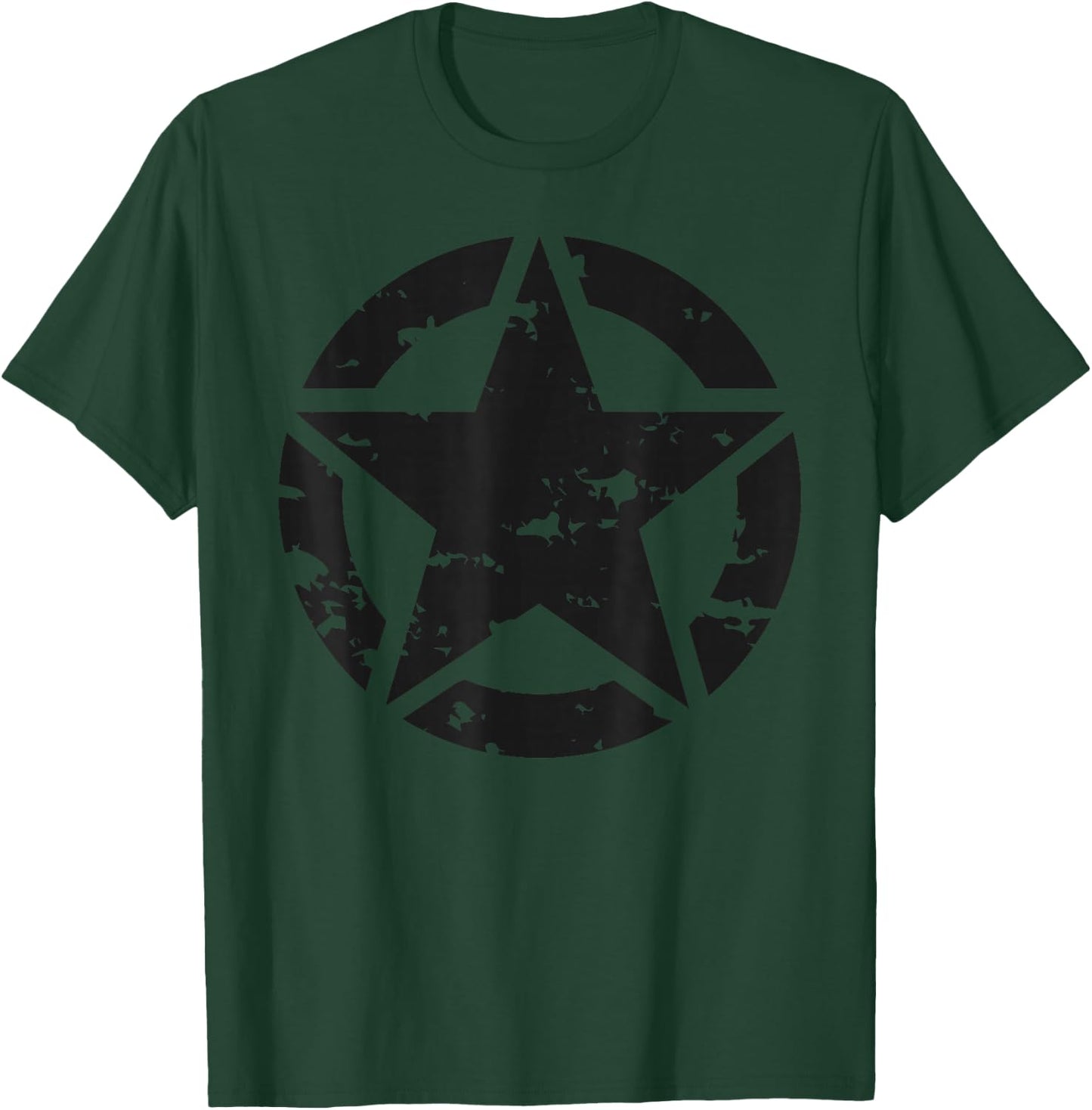 US Army star, Distressed army star, Army star T-Shirt - T-Shirt | Forest