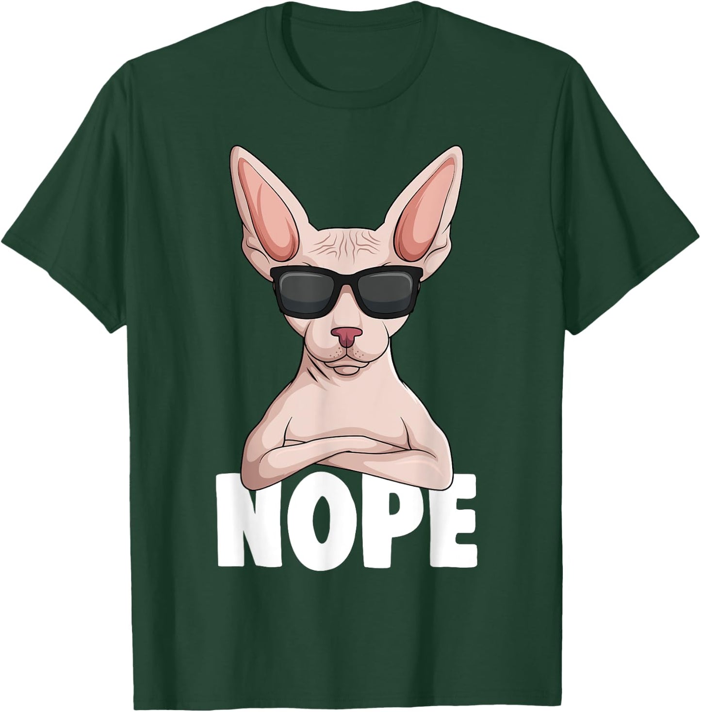 Sphynx Cat Sphinx Hairless Cat T-Shirt - T-Shirt | Forest