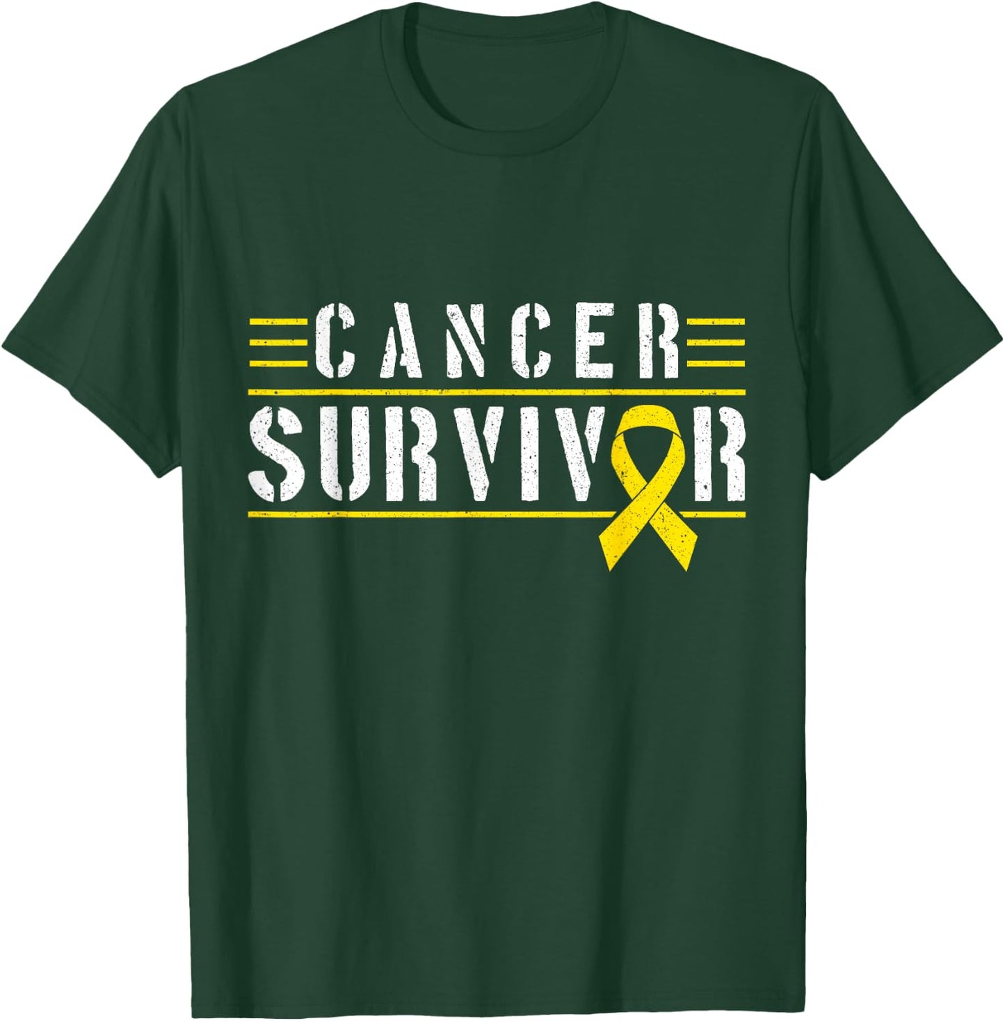 Childhood Cancer Survivor T-Shirt - T-Shirt | Forest