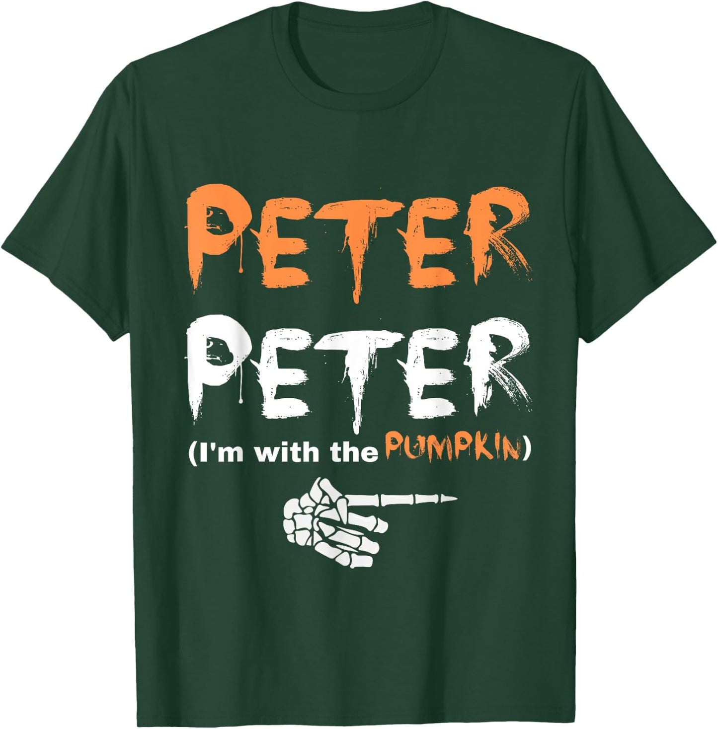 Peter Pumpkin Eater Halloween Matching Couples Costume T-Shirt - T-Shirt | Forest