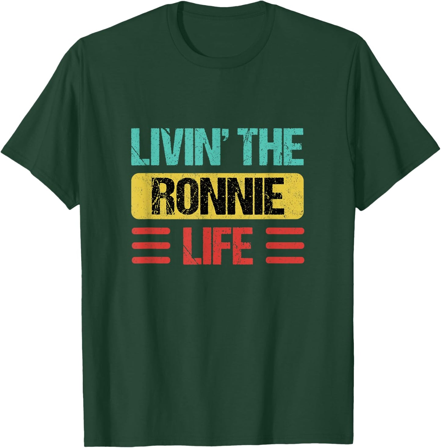 Ronnie Name T-Shirt - T-Shirt | Forest