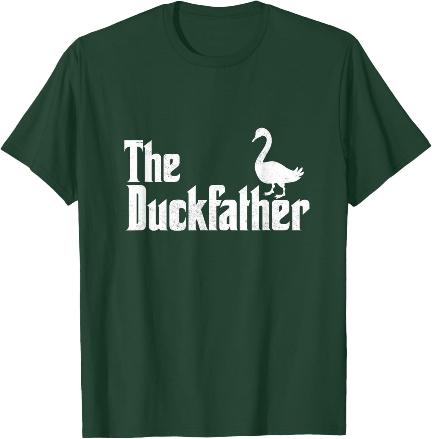 The Duck Father Duck Lover Quack Dad Fathers Day Goose Lover T-Shirt - T-Shirt | Forest
