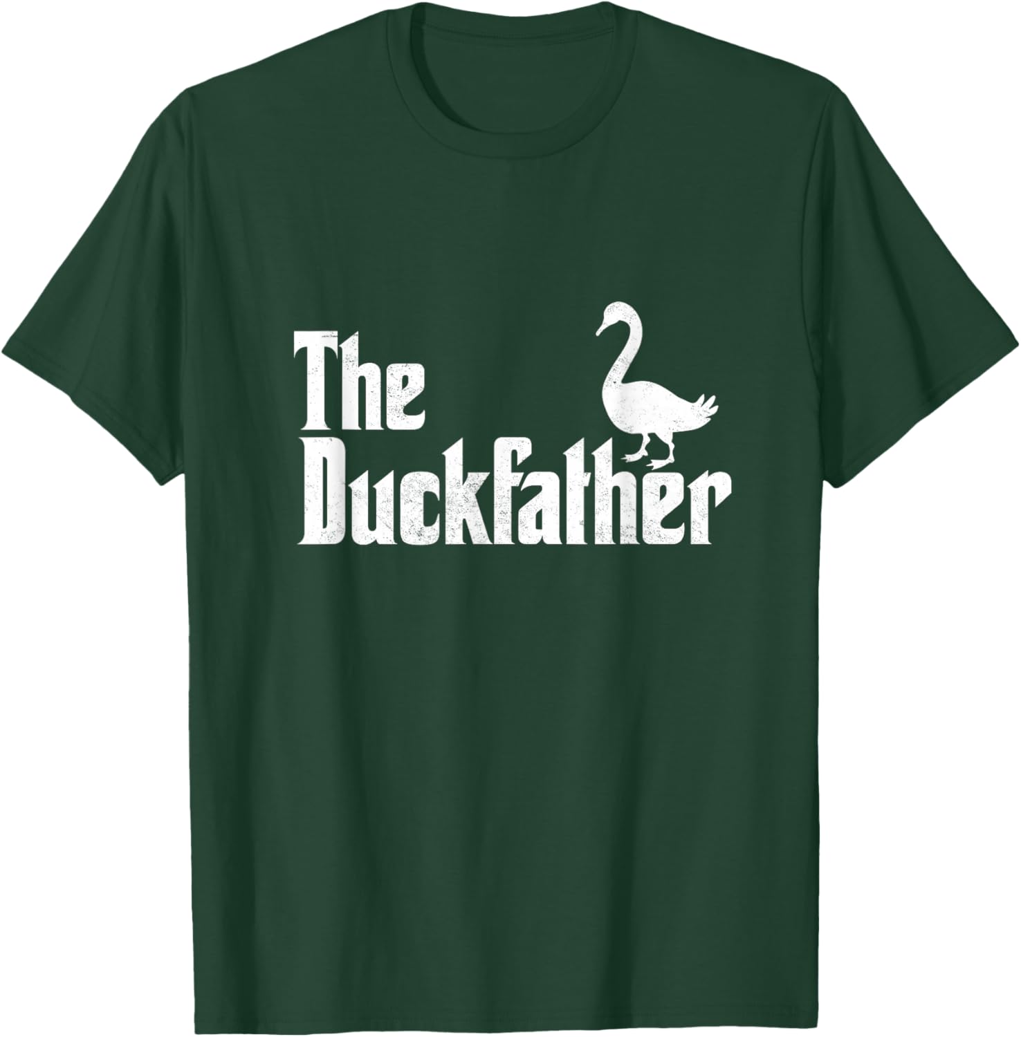 The Duck Father Duck Lover Quack Dad Fathers Day Goose Lover T-Shirt - T-Shirt | Forest