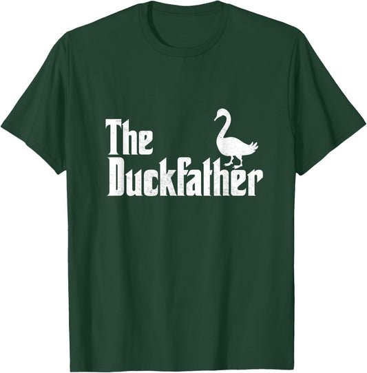 The Duck Father Duck Lover Quack Dad Fathers Day Goose Lover T-Shirt - T-Shirt | Forest