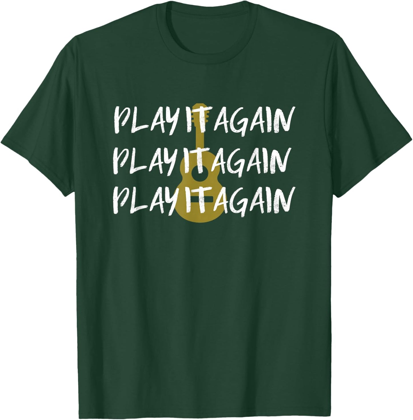 Play it again! Country Music T-Shirt - T-Shirt | Forest