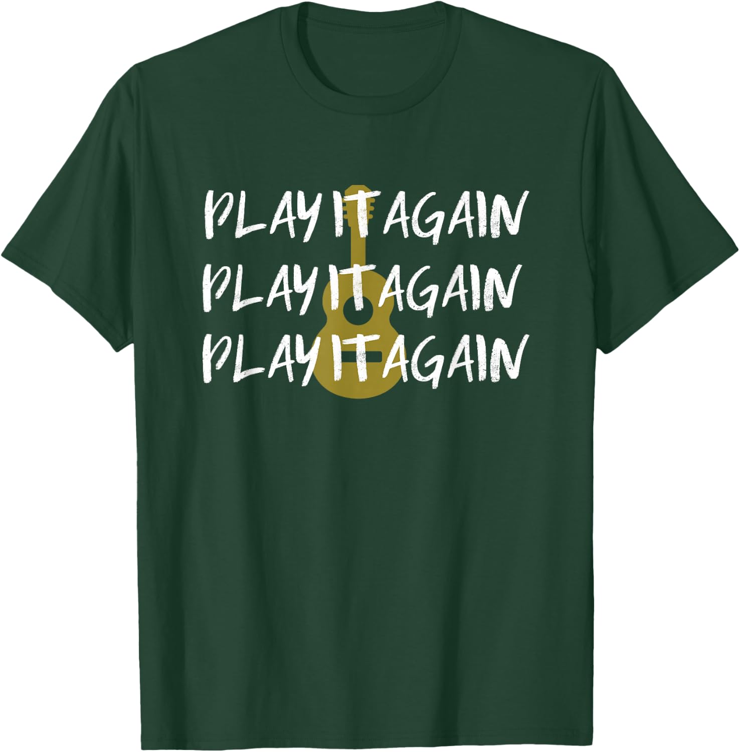 Play it again! Country Music T-Shirt - T-Shirt | Forest