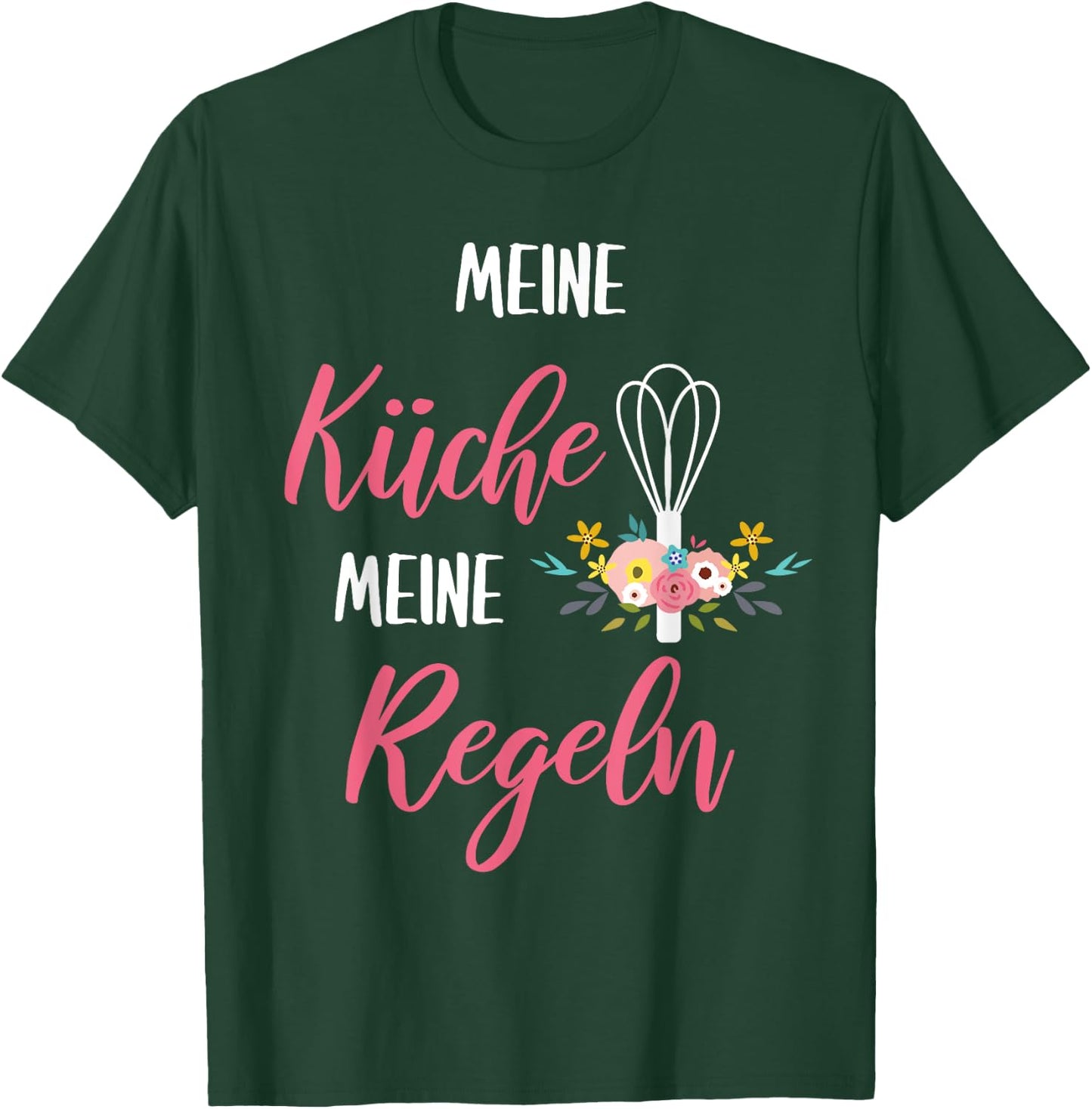 My Kitchen My Rules - Funny Chef Chef T-Shirt - T-Shirt | Forest