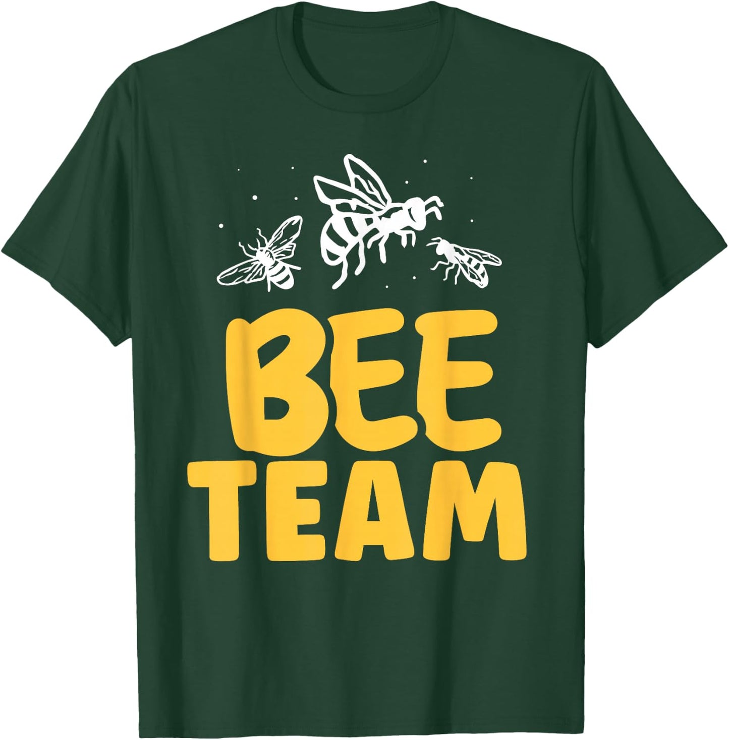Bee Team Beekeeper Honeybee Bees Hive Bee T-Shirt - T-Shirt | Forest