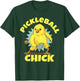 Funny Pickleball Shirt Pickleball Chick Player Loves to Play T-Shirt - T-Shirt | Forest