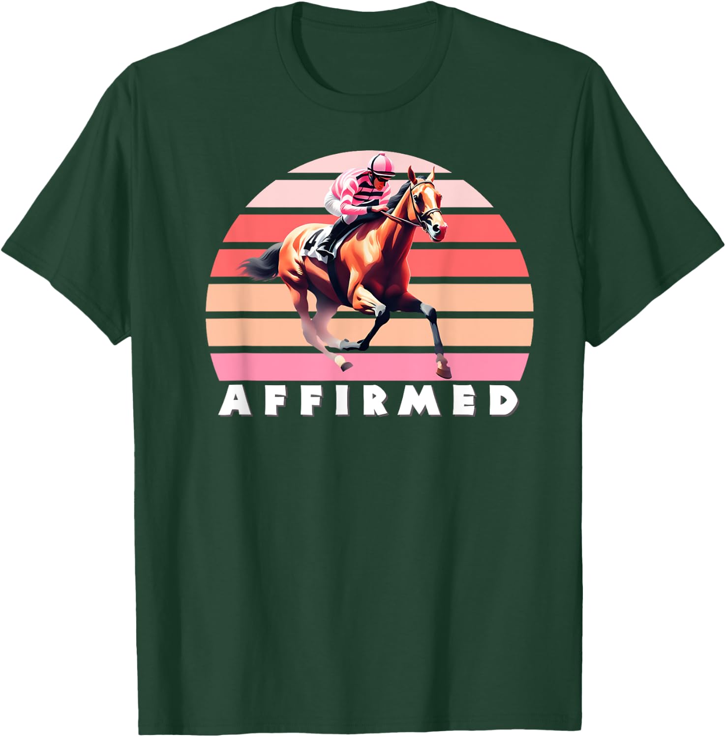 Affirmed Horse, Thoroughbred, Del Mar, Santa Anita Shirt T-Shirt - T-Shirt | Forest