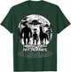 Bigfoot Alien Unicorn UFO Cryptids Hiding with my Homies T-Shirt - T-Shirt | Forest