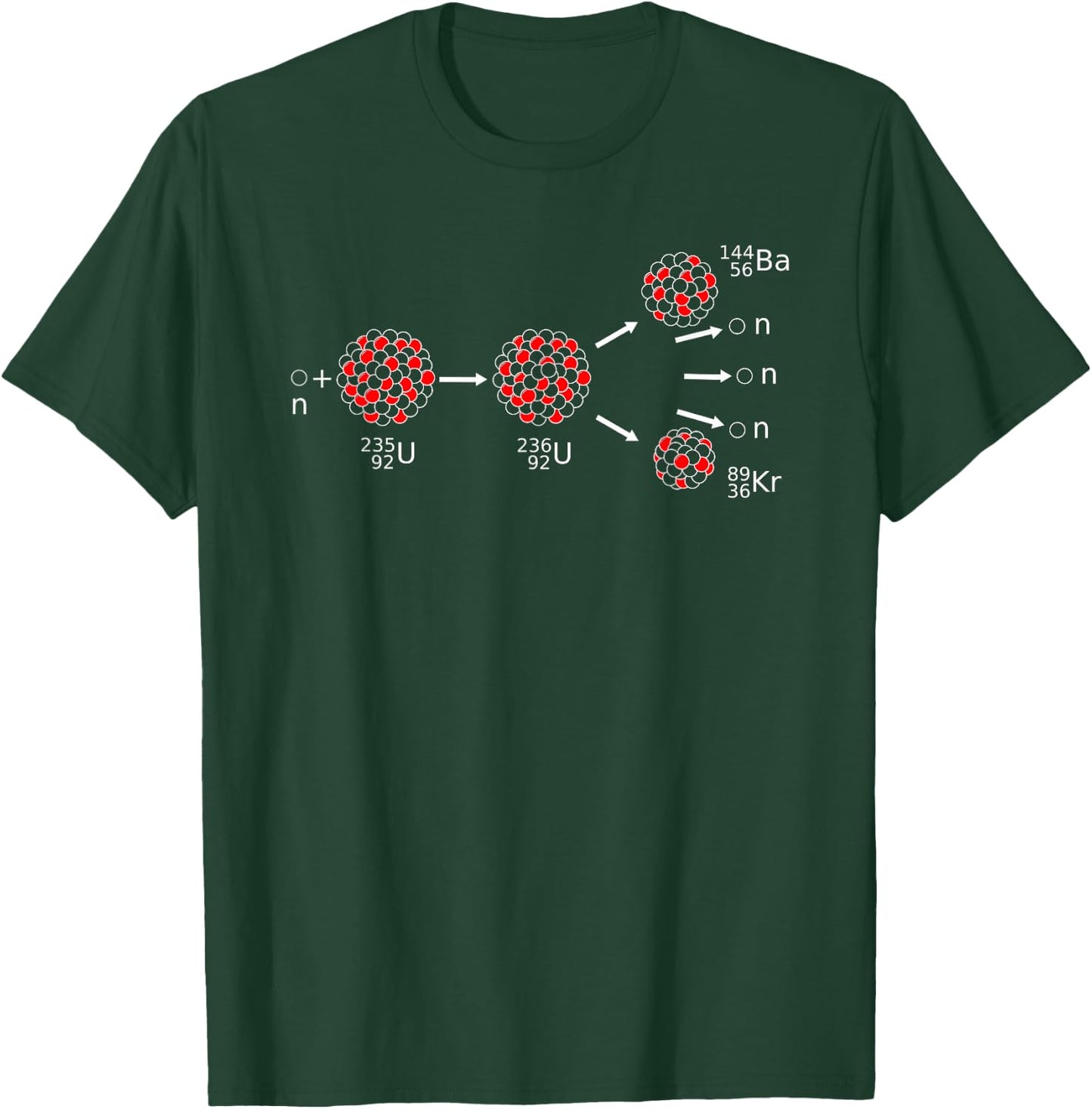 Physics Nuclear Fission Physicist T-Shirt - T-Shirt | Forest