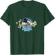 Disney Mickey Goofy and Donald Run Run Run! Marathon Running T-Shirt - T-Shirt | Forest