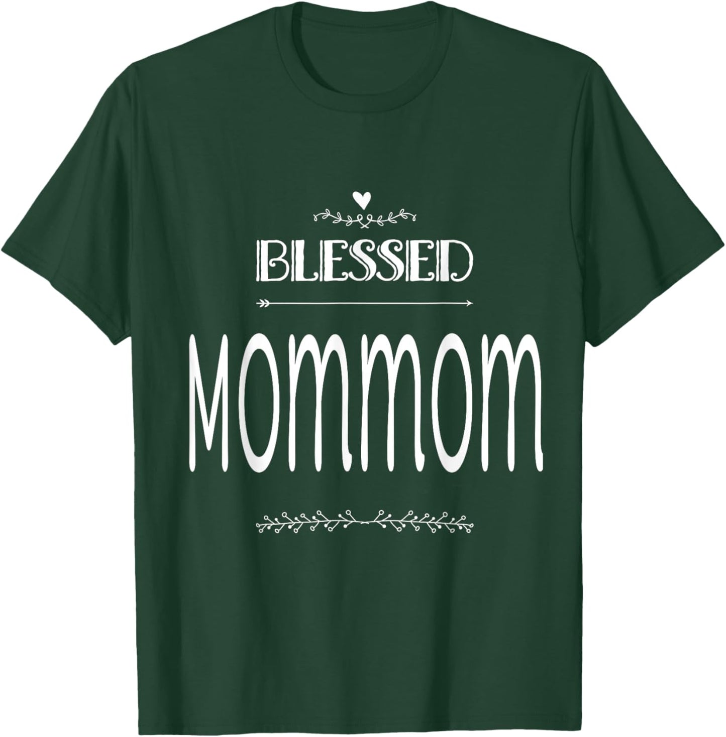Blessed Mommom Special Grandma T-Shirt - T-Shirt | Forest