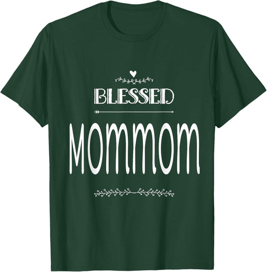 Blessed Mommom Special Grandma T-Shirt - T-Shirt | Forest