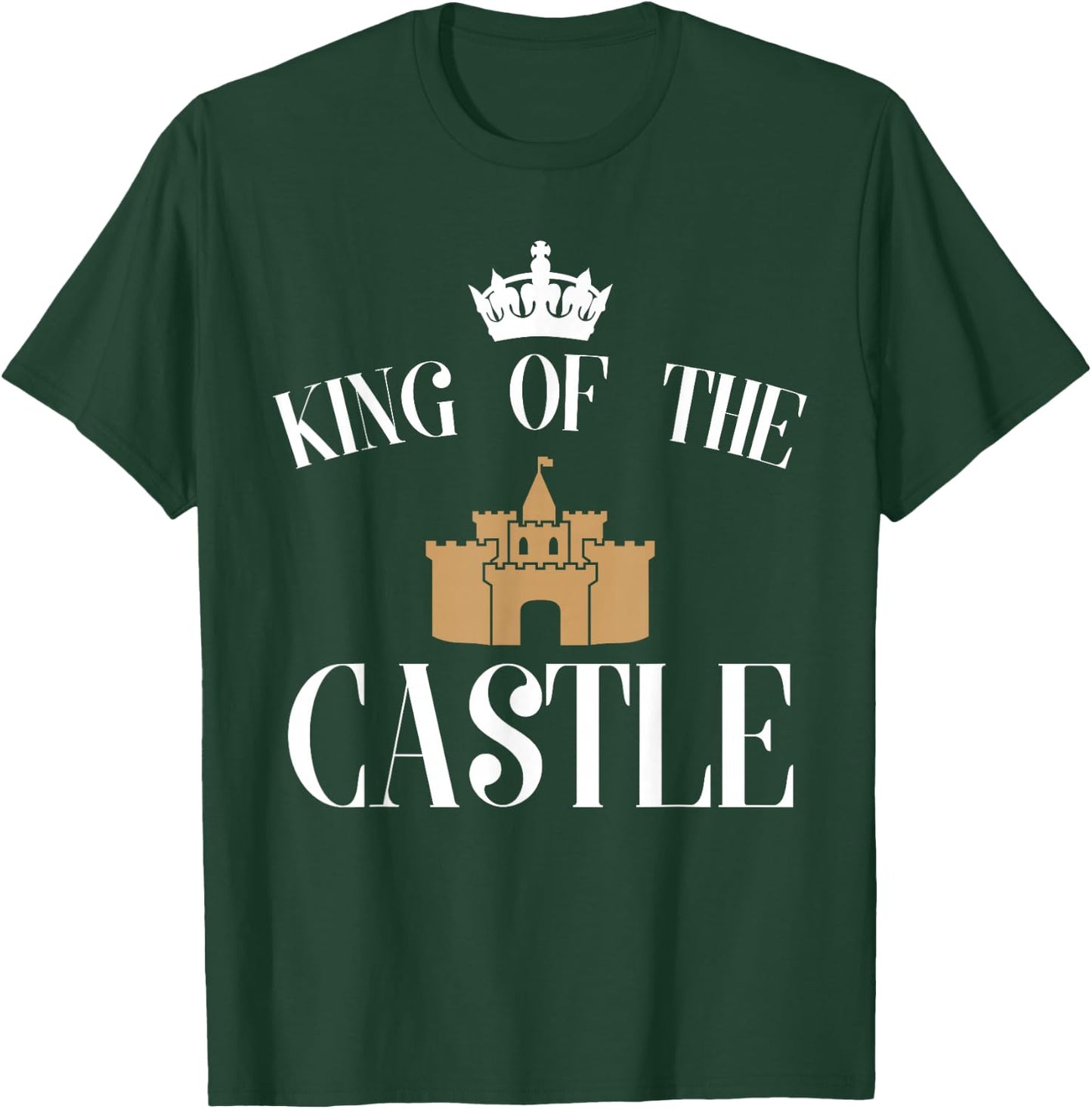 King Of The Castle Sandcastle T-Shirt - T-Shirt | Forest