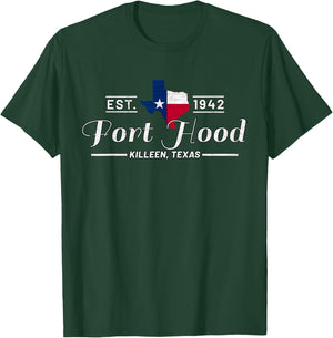 Fort Hood Killeen Texas Great Place Home Of Armored Corps T-Shirt - T-Shirt | Forest
