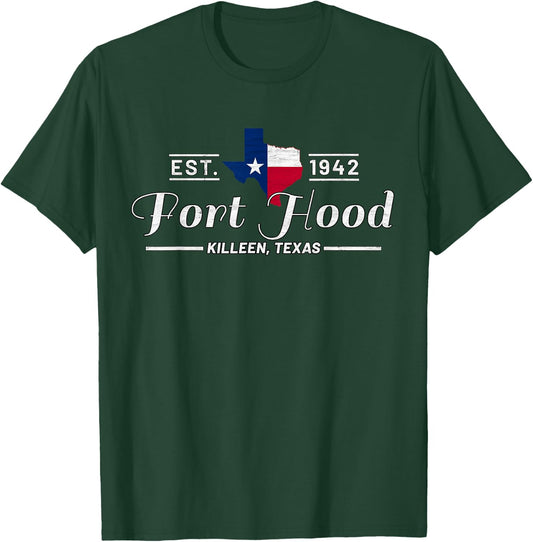 Fort Hood Killeen Texas Great Place Home Of Armored Corps T-Shirt - T-Shirt | Forest