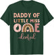Boho Daddy of Miss Onederful 1st Birthday Girl Cute Small T-Shirt - T-Shirt | Forest