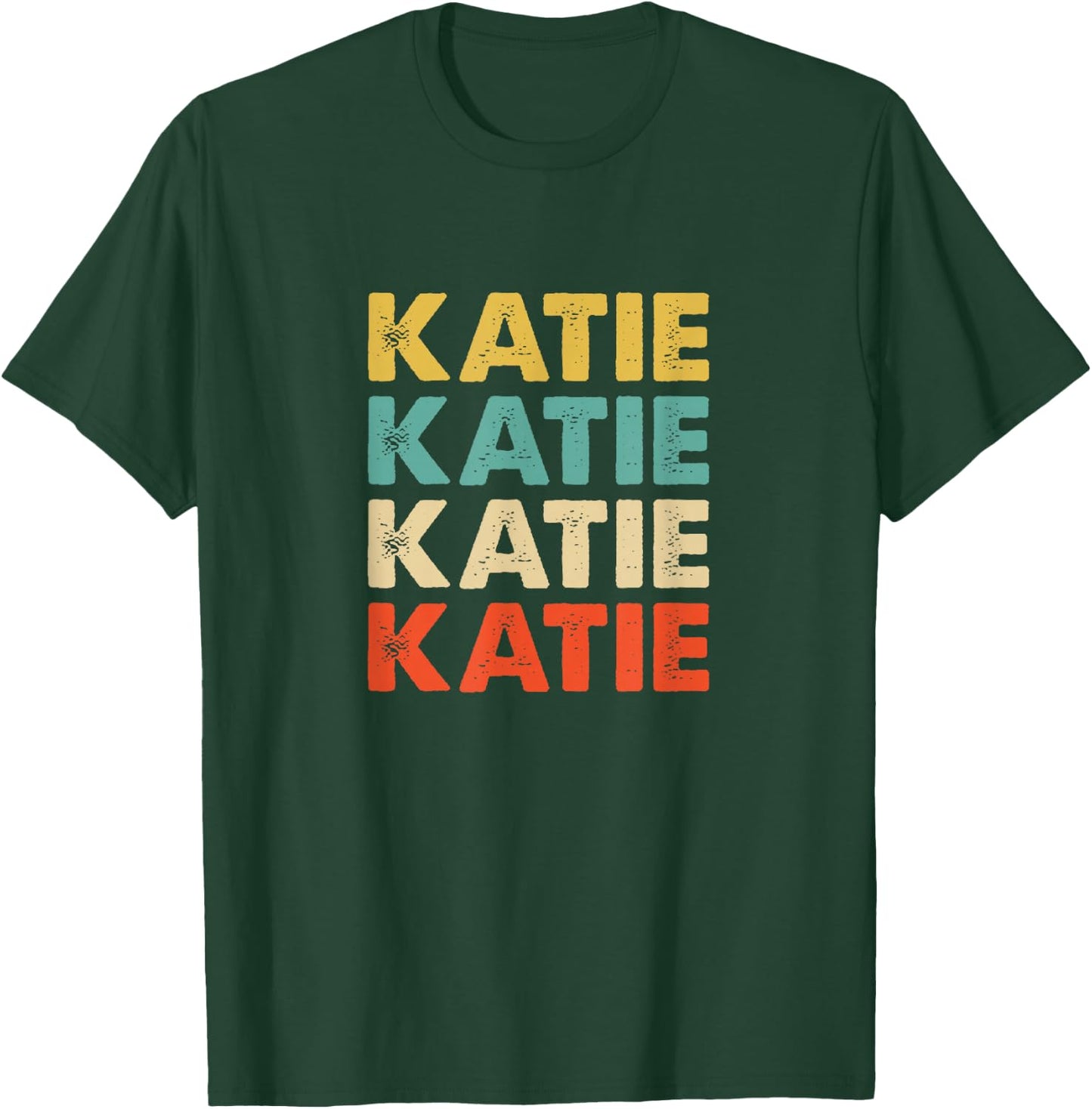 Katie Name T-Shirt - T-Shirt | Forest