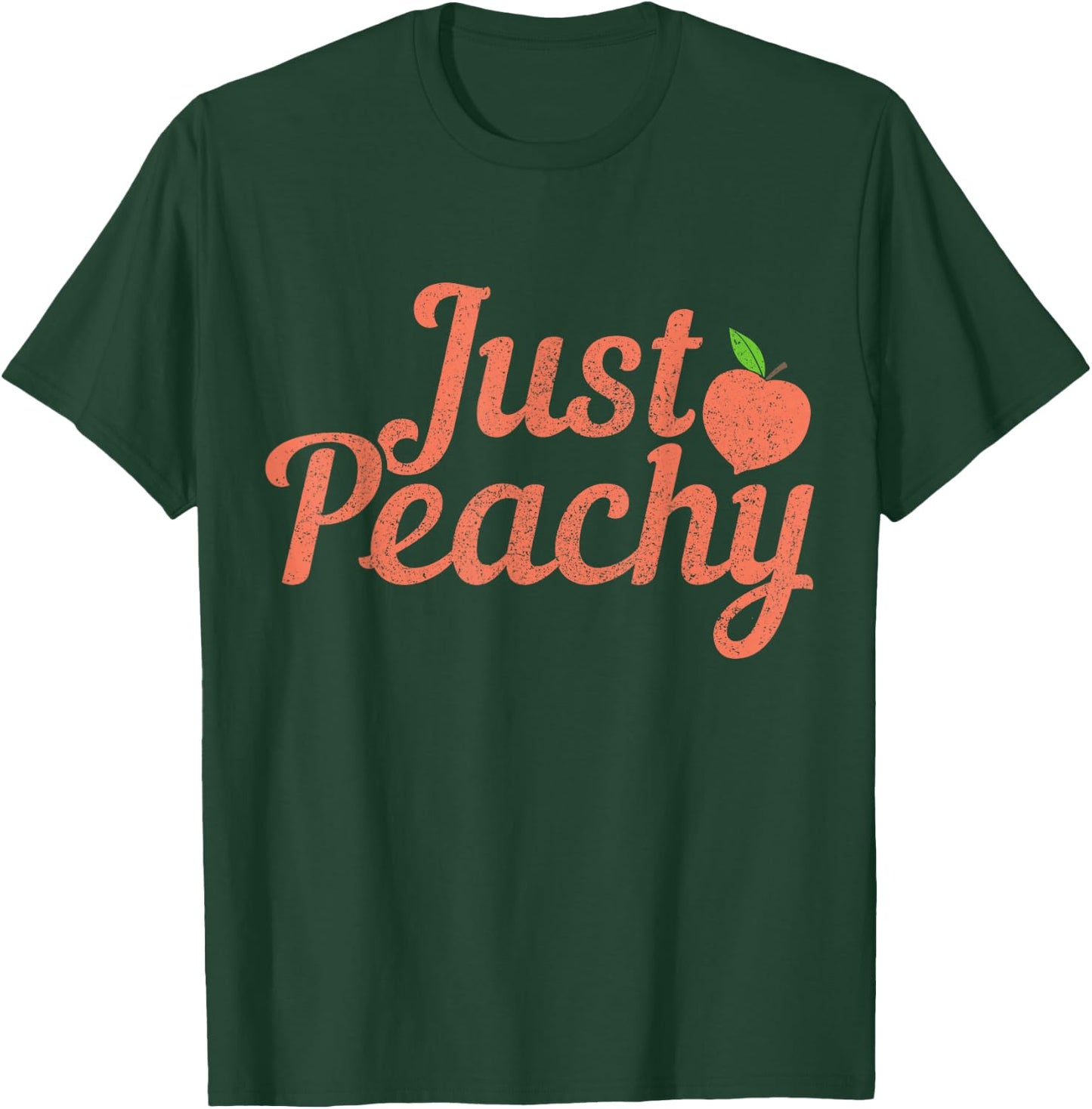 Georgia The Peach State Peachy Funny Vintage Pride T-Shirt - T-Shirt | Forest
