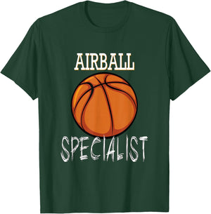 Airball Specialist Basketball T-Shirt - T-Shirt | Forest