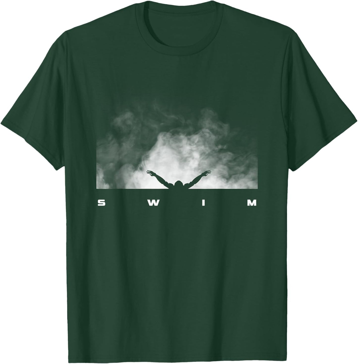 Swim Swimmer Swimming T-Shirt - T-Shirt | Forest