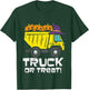 Kids Dump Truck Or Treat Halloween Costume Toddler Boys Kids T-Shirt - T-Shirt | Forest