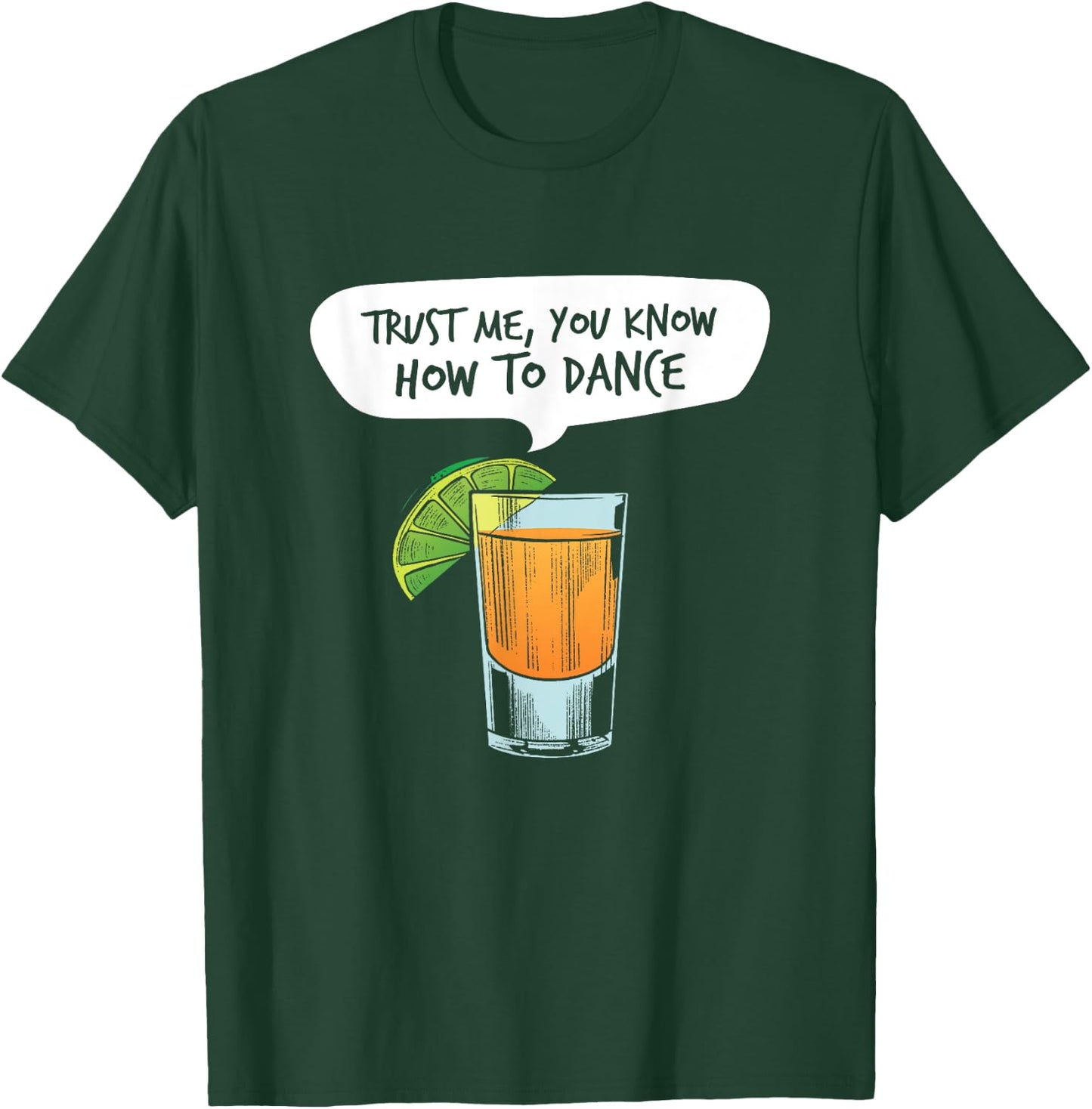 Mis Amigos Funny Salt Lime & Tacos Tequila T-Shirt - T-Shirt | Forest