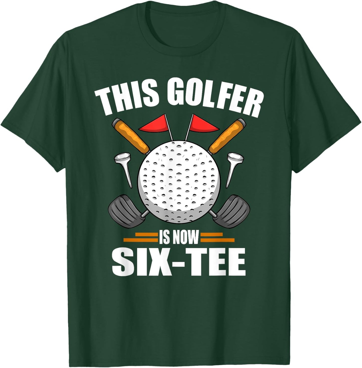 Birthday Golf Shirts 60th Year Old Golfer Golfing T-Shirt - T-Shirt | Forest