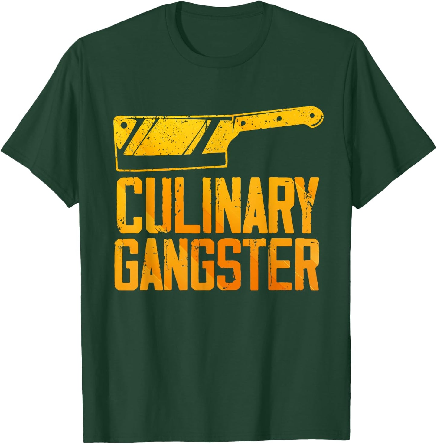 Funny Chef Art Men Women Restaurant Food Cooking Chef T-Shirt - T-Shirt | Forest