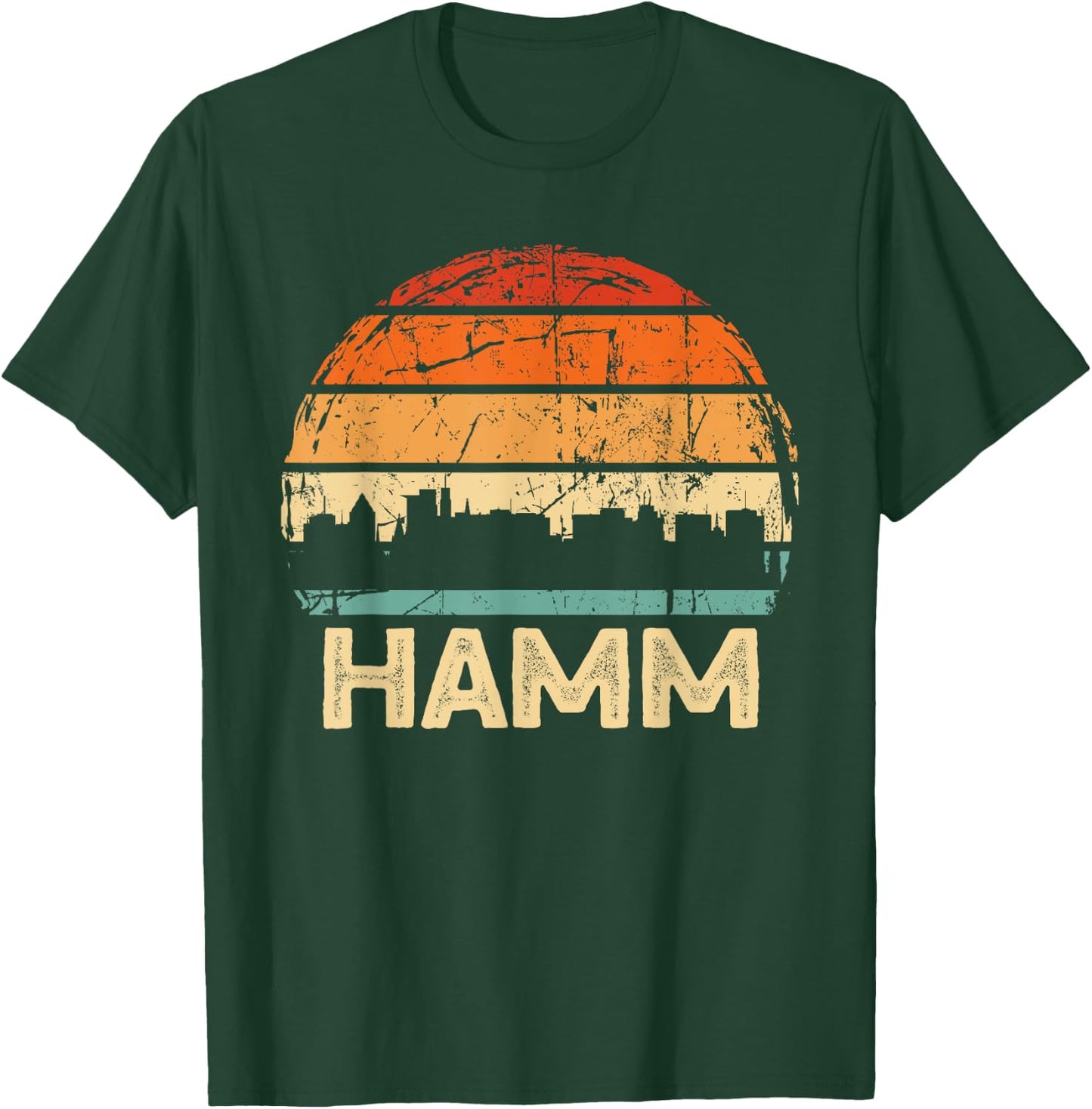 Hamm skyline T-Shirt - T-Shirt | Forest