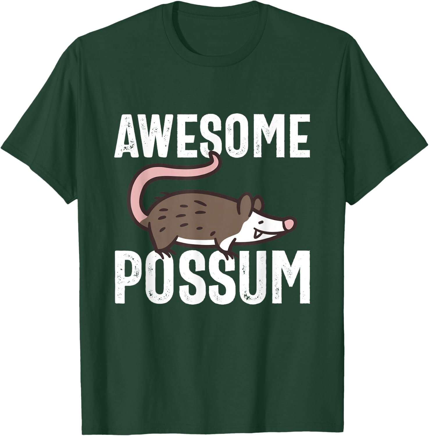 Awesome Possum I Love Possums Lover Awesome Opossum T-Shirt - T-Shirt | Forest