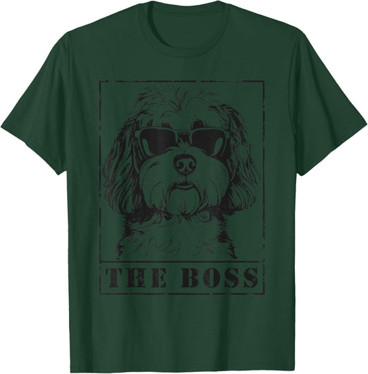 The Funny Havanese Boss Mom Dad Dog Lover Women Kids T-Shirt - T-Shirt | Forest