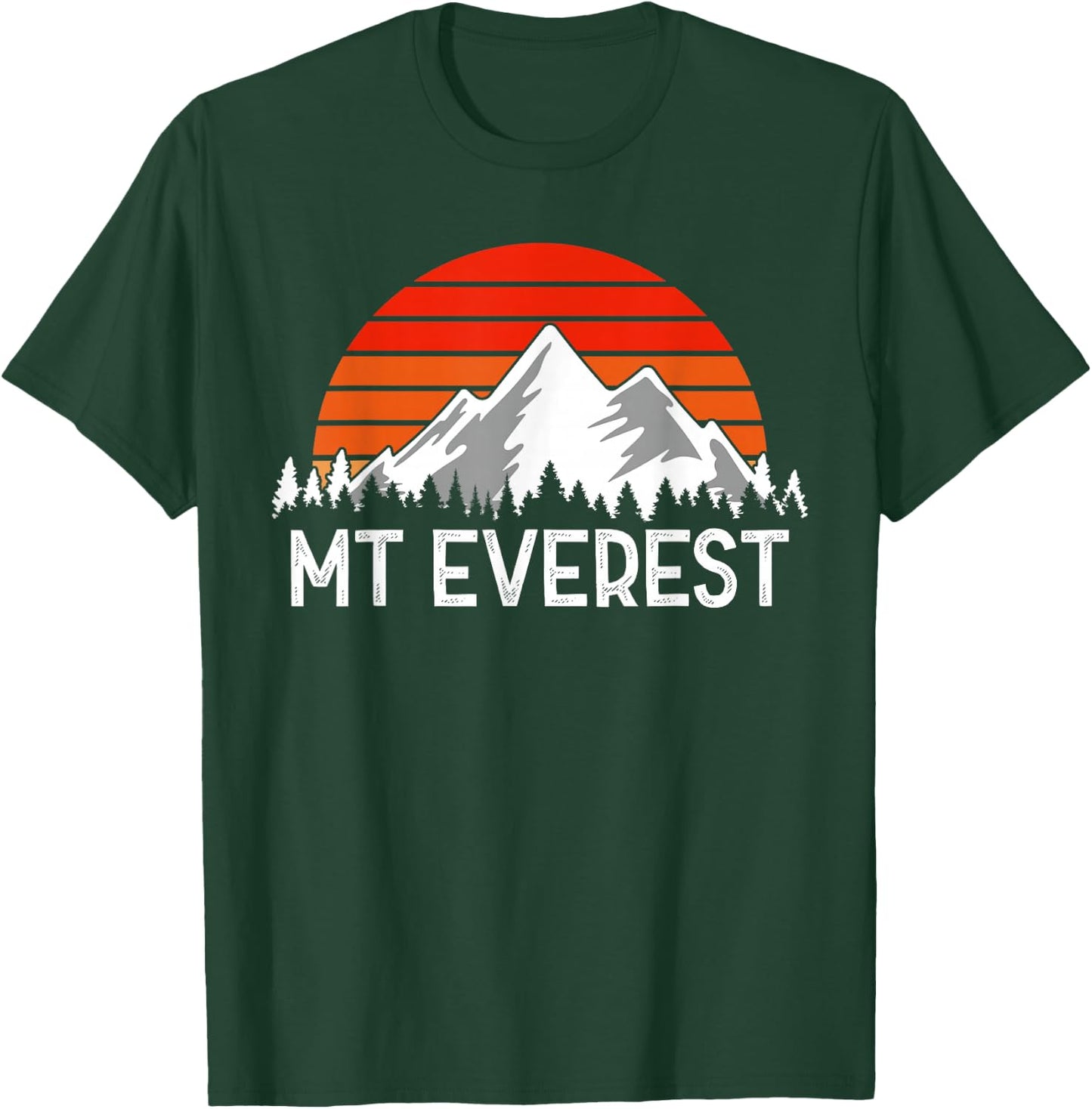 Mount Everest Mountains T-Shirt - T-Shirt | Forest