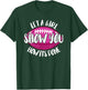 Funny Flag Football Girl T-Shirt - T-Shirt | Forest
