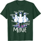 Funny Seagull Saying Mine Funny Pigeon Retro Ocean life T-Shirt - T-Shirt | Forest