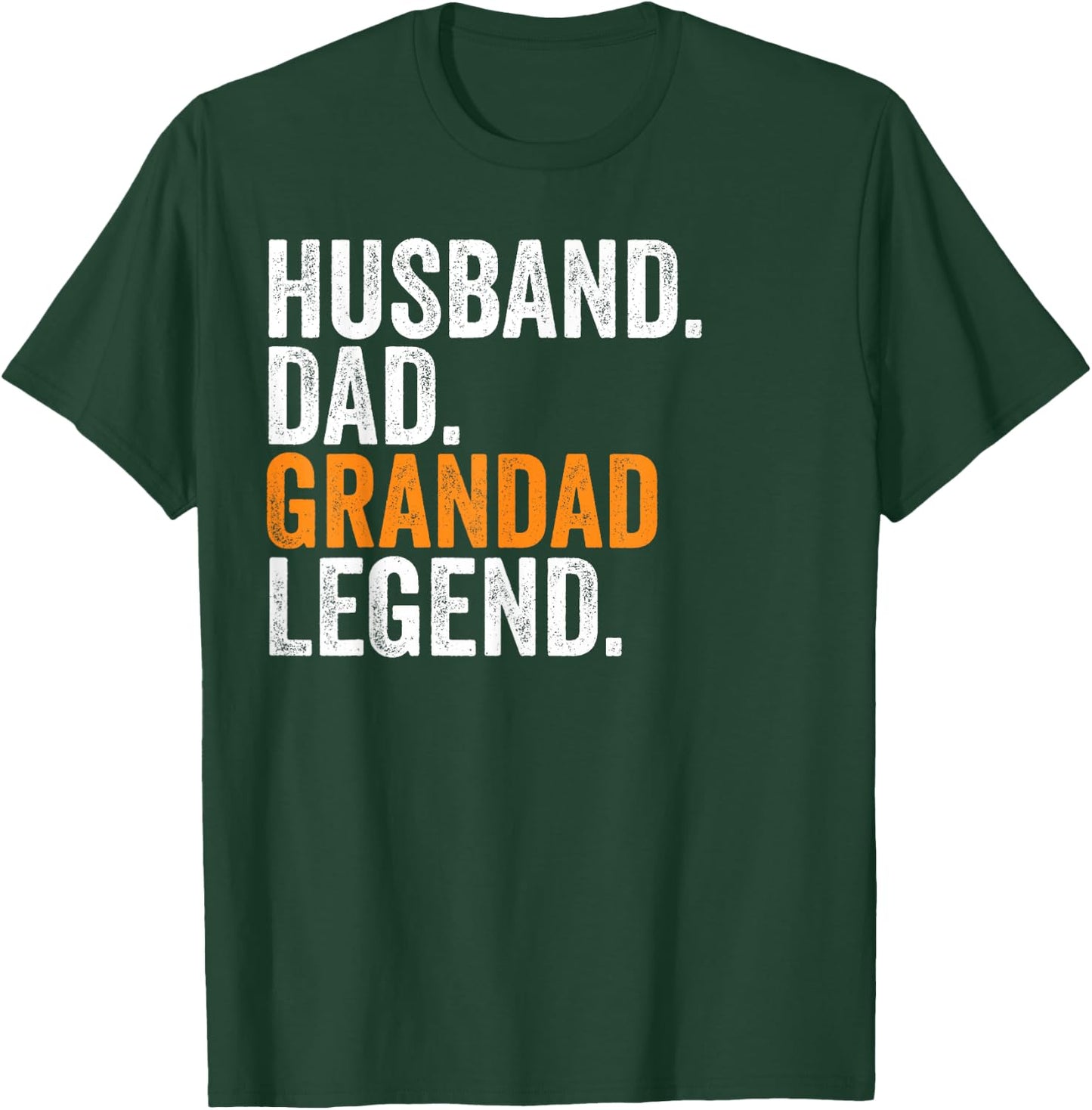 Husband Dad Grandad Legend Funny Occupation Office T-Shirt - T-Shirt | Forest