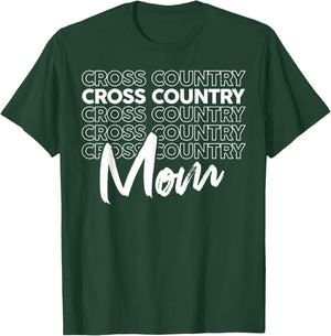 Cross Country Mom Like a Regular Mom But Cooler T-Shirt - T-Shirt | Forest
