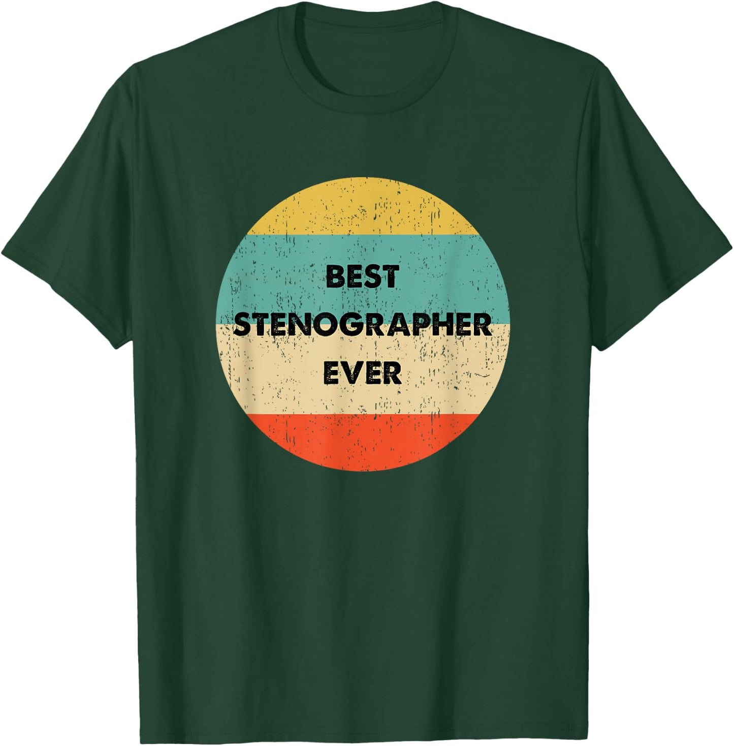 Stenographer T-Shirt - T-Shirt | Forest